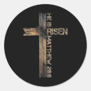 Search for he is risen stickers Cross