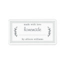 Search for jam jar stickers Made with love