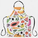Search for fruit and vegetables aprons Pattern