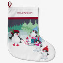 Search for penguin christmas stockings Cute