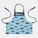 Search for funny shark aprons Cute