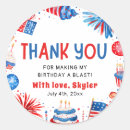 Search for 4th of july round stickers Stars and stripes