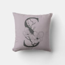 Search for purple and grey cushions Initial