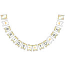 Search for bridal shower bunting flags Watercolor flowers