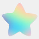 Search for rainbow star stickers Ombre