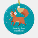 Search for foxes christmas tree decorations Red fox