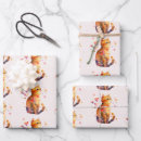 Search for orange tabby cat wrapping paper Feline