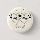 Search for bride groom badges Elegant