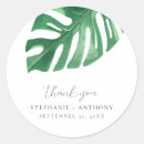 Search for monstera wedding stickers Watercolor