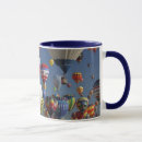 Search for colourful hot air balloon mugs Flying