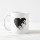 Search for music symbols mugs White