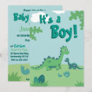 Search for dinosaur party baby pregnancy invitations Blue