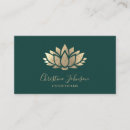 Search for dark green and gold business cards Beauty salon