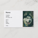 Search for huskies business cards Dog