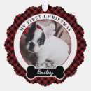 Search for tartan plaid christmas tree decorations Red and black