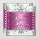 Search for diamond and pearls sweet 16 invitations Sixteen