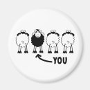 Search for white sheeps magnets Funny