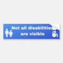 Search for disabled bumper stickers Invisible