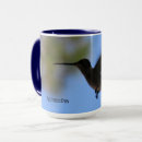 Search for hummingbird picture mugs Blue