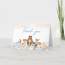 Search for woodland thank you cards Animals