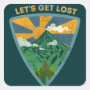 Search for retro vintage travel stickers Adventure