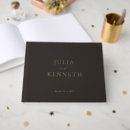 Search for gold wedding guest books Classy