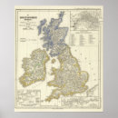 Search for british isles map posters Hand
