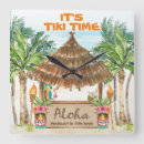 Search for tiki clocks Tropical