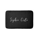 Search for trendy bath mats Script