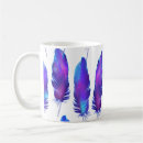 Search for hand drawn feathers mugs Background