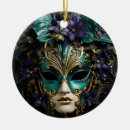 Search for masquerade mask christmas tree decorations Mardi gras