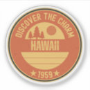 Search for hawaiian souvenirs stickers Tropical