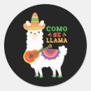 Search for funny llama stickers Spanish