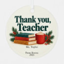 Search for appreciation christmas tree decorations Teacher thank you
