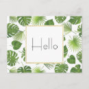 Search for tropical design postcards Palm