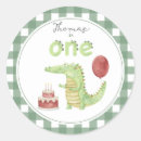 Search for crocodiles stickers Watercolor