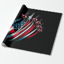 Search for fighter jet wrapping paper Patriotic