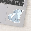 Search for cartoon wolf stickers Puppy