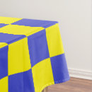 Search for yellow and gingham tablecloths Chequered
