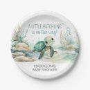 Search for turtle paper plates Baby shower