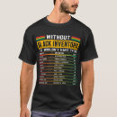 Search for black inventors tshirts Month