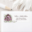 Search for morning glory return address labels Purple
