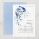 Search for blue anniversary invitations Botanical