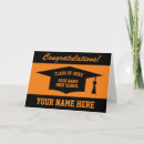 Search for orange congratulations cards Grad