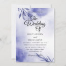 Search for navy and purple wedding invitations Botanical