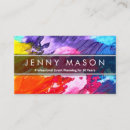 Search for abstract business cards Colourful