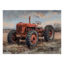 Search for tractor posters Red