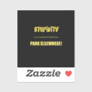 Search for funny sign stickers Message