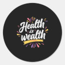 Search for wealth stickers Motivational