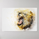 Search for roar art Lion